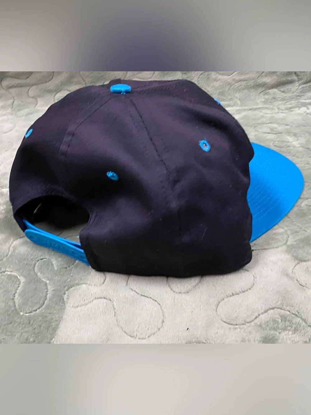 Vintage NASCAR Brickyard 400 August 5, 1995 Black And Teal Spa back Hat, Logo7